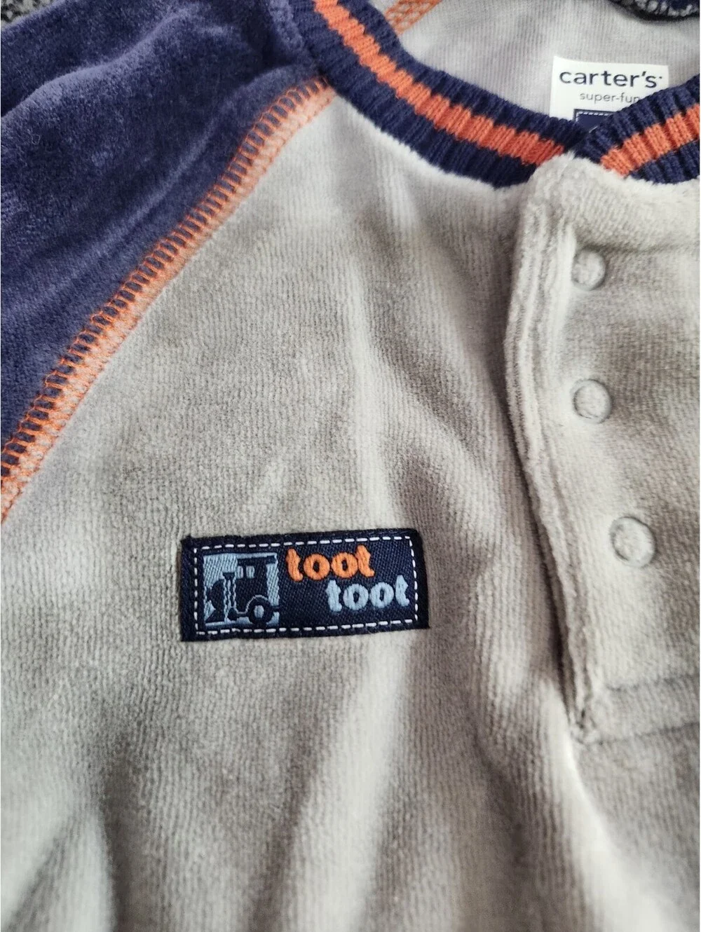 Vintage Kids Carters Train 12 Months Outfit NWT
